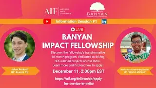 Banyan Impact Fellowship 2026 Information Session