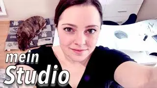 STUDIORUNDGANG und SCHUBLADENUPDATE 😊 Mein Arbeitsplatz