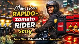 Main Hoon Rapido&ndash;Zomato Rider | Real Life Delivery Rider Song | Urban Hustle Anthem