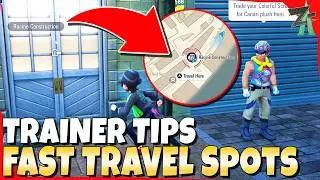 How To Unlock Hidden Fast Travel Hotspots in Pokemon Legends Z-A