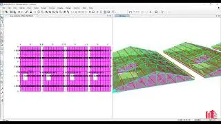 Modelado, análisis y diseño de cobertura metálica a 2 aguas con SAP2000 - Parte 8