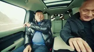 Экстремальные испытания нового Land Rover Defender в Алматы.
