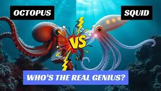 OCTOPUS vs  SQUID: THE ULTIMATE BATTLE OF OCEAN MASTERMINDS! |  THE NARRATIVE NOOK