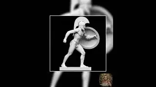 Temple of Aphaia Sculpture: 12K Resin Greek Art Trojan War Pediment