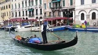 Венеция. Гранд канал (левый берег). Grand Canal