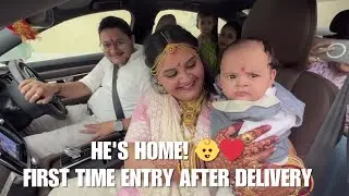 Welcome Baby Prabhas! 🏡👶 | Ghar Ki Pehli Kadam | Heart Touching Vlog