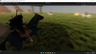 Unity 3D Action Game - Enemy AI / Horse AI Test