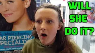 May Has Ear Helix Pierced @ Claire's Accessories ?!