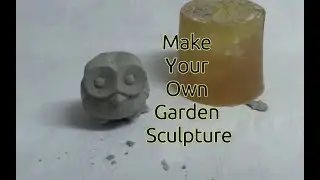 DIY Garden Sculpture with Mold Making
