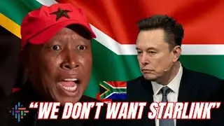 Julius Malema : Starlink Is About Foreign Control, Not Internet Access