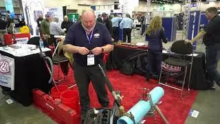 REED Manufacturing Feed Tap Drilling Machine at WWETT 2022