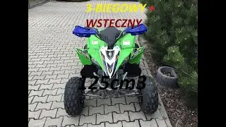 ATV QUAD Barton Adventure 125 Największy . Yamaha Honda 🤔