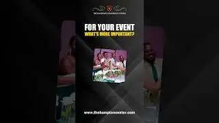 Event Perfection: What Matters Most to You?