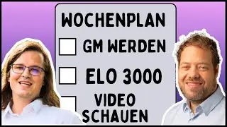 So erstellst du dir einen Trainingsplan ! Mit GM Rainer Buhmann