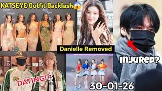 KATSEYE Outfit Controversy | New Jeans Danielle Removed | BTS Dating | Stray Kids Lee Know Injured 