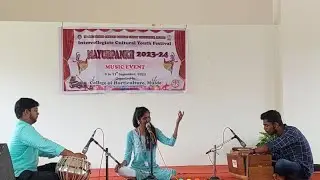 SAWAR RE SAWAR RE UNCH UNCH ZULA SONG | Light vocal Indian music event | Mayurpankha 2023 |