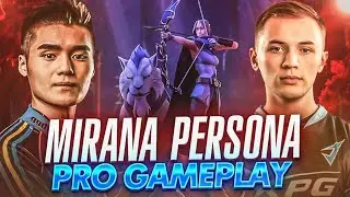 Pro Players Testing NEW Mirana Persona - Gameplay Compilation Dota 2