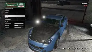 Tuning a special car GTA V