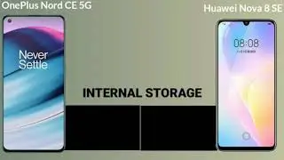 OnePlus Nord CE vs Huawei Nova 8 SE Quick Comparison(360P)#shorts