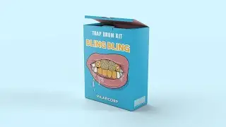BLING BLING Trap Drum Kit by VILARCORP