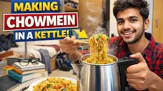 Cooking Chowmein in Kettle | Hostel Survival Food | #HostelLife