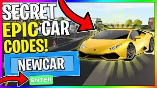 ALL NEW SECRET EPIC CAR CODES IN ROCITIZENS - Roblox