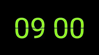 9 Minutes Countdown Timer