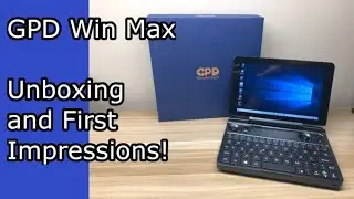 Распаковка GPD Win Max, первые впечатления, тест eGPU GTX 1650