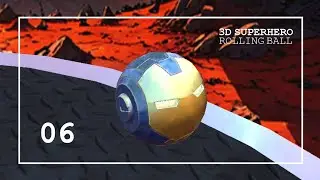3D Superhero Rolling Ball | Gameplay p.06 | Level 28-35
