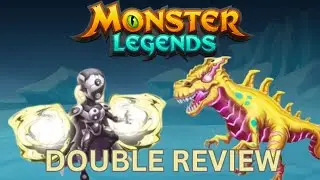 Dualis And Electrorex Double Review - Two Great Pass Monsters In Monster Legends 