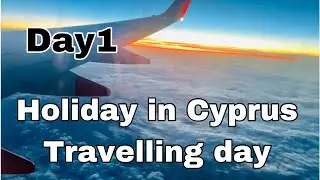 Holiday in Cyprus Day 1 | ไปเที่ยวไซปรัสครั่งแรก ไปขึ้นเครื่องที่สนามบินแมนเชสเตอร์ #jet2holidays