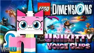 All Unikitty Voice Clips • Lego Dimensions • (Alison Brie) All Voice Lines