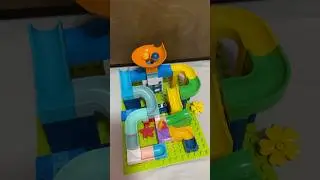 Satisfying Marble Run ASMR ✨02111 🟡🔴🔵 #marblerun #asmr #BratenelaBrats