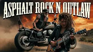 Outlaw Rock Highway 🔥 Asphalt Outlaw n Rock 🎸 Guitar & Gasoline