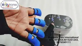 Hand Rehabilitation System Robotic Hand Gloves Model C11 Stroke and Paralysis Recovery