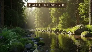 Gentle River Ambience for Insomnia Relief and Peaceful Restful Deep Sleep | 24/7
