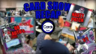 I spent $1,500 at a DUGOUT Sports Card Show in Columbia, Missouri!!! Awesome Card Show Recap Pickups