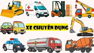 Learn English about Special Vehicles | Special Vehicles Vocabulary for Kids