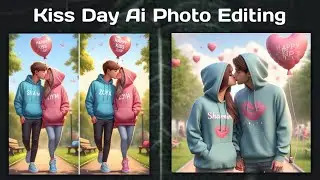 Kiss Day Ai Photo Editing 2024 | Your Name Ai Photo Editing | Happy Kiss Day 2024