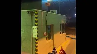 Turkey - Greece Border Crossing, passport control