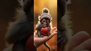 Cute Monkey#Monkey#AdorableAnimals     #AnimalCuties#FunnyMonkeys  #WildlifeWonder#PetMonkeys