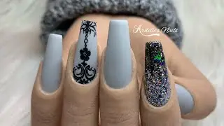 Modelones Crayon Series Gel Polish and Glitter Gel Kit Review & Nail Design