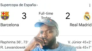 BARCELONA WON NUMBER 16 SUPERCOPA AGAINST A MID REAL MADRID! 