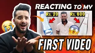 Reacting/Roasting My FIRST Ever video on YOUTUBE !!