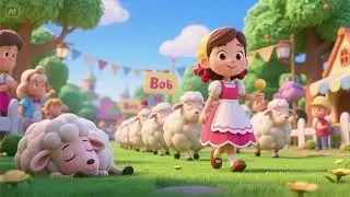 Little Bo Peep&rsquo;s Sleepy Sheep Parade | Nursery Rhymes & Kids Songs