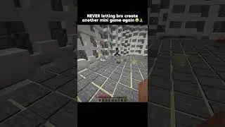 NEVER again 😭🙏 | #minecraft #minecraftshorts #minecraftmemes