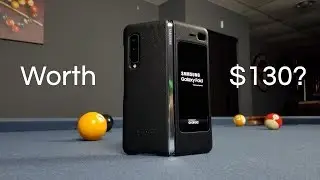 Official Samsung Leather Cover for the Galaxy Fold | Unboxing & Initial Review