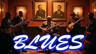 Old School Blues Instrumental 🎸 Vintage American Blues Guitar | B.B. King Style