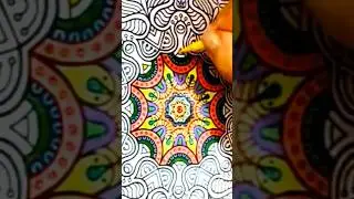 #shorts #terapia77 #parte1 #art #mandala #colors #coloring #painting #coloreo