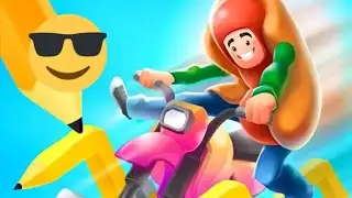 Scribble rider gameplay
